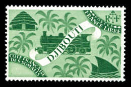 ** N°247a, 20f Vert: Sans Indication De La Valeur. SUP (certificat)  Qualité: **  Cote: 1320 Euros - Unused Stamps