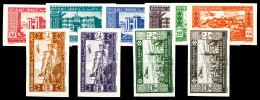 ** N°189 à 192 + PA 85 à 90, Tous Bdf. TTB (certificat)  Qualité: **  Cote: 695 Euros - Unused Stamps