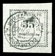 O N°11a, 35c Gris, 'UADELOUPE' , TB  Qualité: Oblitéré  Cote: 290 Euros - Timbres-taxe