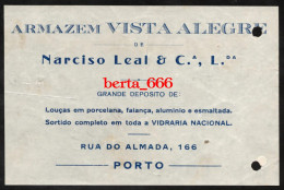 Armazém Vista Alegre * Narciso Leal * Porto * 1933 - Portogallo