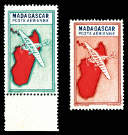 ** N°27a/29a, Les 2 Exemplaires Sans Valeurs. TTB (signé Brun)  Qualité: **  Cote: 219 Euros - Unused Stamps