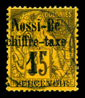 O Taxe N°6, 1f Sur 35c Violet-noir Sur Jaune, Tirage 700 Exemplaires. TB (signé Margues)  Qualité: Oblitéré  Cote: 375 E - Used Stamps