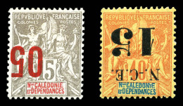 * N°66 Et 105a: Les 2 Exemplaires Surcharges Renversée. TB  Qualité: *  Cote: 370 Euros - Unused Stamps