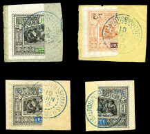 O 1/2 Timbres: 51a, 53a, 54a Et 54b. TB  Qualité: Oblitéré  Cote: 175 Euros - Used Stamps