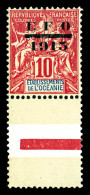 ** N°38b, 10c Rouge, Sans Barre Médiane, Bdf. TTB  Qualité: **  Cote: 135 Euros - Unused Stamps