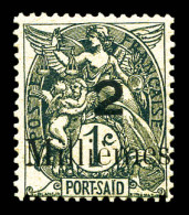 ** N°61A, Erreur: 2m Sur 1c Gris-noir. TB  Qualité: **  Cote: 165 Euros - Unused Stamps