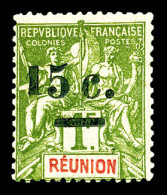 ** N°55A, 15c Sur 1f: '1' Plus Petit Que Le '5'. TTB  Qualité: **  Cote: 130 Euros - Unused Stamps