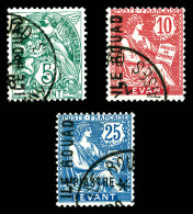 O N°1/3, Les 3 Exemplaires SUP (certificat)  Qualité: Oblitéré  Cote: 930 Euros - Used Stamps