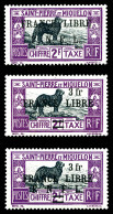 ** N°55, 56 Et 56a, Les 3 Valeurs TTB  Qualité: **  Cote: 260 Euros - Unused Stamps