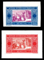 (*) Marché Indigène: 2 Epreuves Bicolores. TTB  Qualité: (*) - Unused Stamps