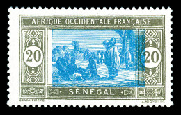 ** N°102b, 20c Gris Et Bleu-clair: Centre Déplacé. TTB  Qualité: **  Cote: 120 Euros - Unused Stamps