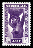 ** N°147b, 1f Violet Au Lieu De Carmin. SUP (certificat)  Qualité: **  Cote: 500 Euros - Unused Stamps