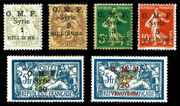 * N°25/30, Les 6 Valeurs TB (signé Champion/certificat)  Qualité: *  Cote: 563 Euros - Unused Stamps