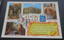 Côte D'Azur - Souvenir De St. Paul - Vue Générale - Editions S.E.P.T., Nice - Saint-Paul