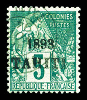 O N°22, 5c Vert, Tirage 550 Exemplaires. SUP (certificat)  Qualité: Oblitéré  Cote: 1200 Euros - Used Stamps