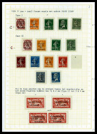 * GRAND LIBAN: 1924-1929 (Poste, PA, Taxe), Collection De Timbres Neufs **/*. Valeurs Moyennes Et Séries Complètes, De N - Collezioni