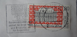 8420 Kelheim - Sozialwahlen ''86 - Werbestempel 1986 - Máquinas Franqueo (EMA)