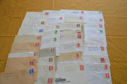 Lot Années 1950 1990 Oblitérations Département Du LOZERE 48 Environ 200 Enveloppes Entières - Handstempels