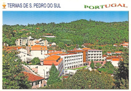 TERMAS SÃO PEDRO DO SUL - Panorâmica Da Vila Na Região De LAFÕES  ( 2 Scans ) - Coimbra