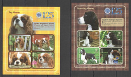 Ft074 2009 Sierra Leone Fauna Dogs Groups Pets #5252-9 Michel 19 Euro 2Kb Mnh - Perros