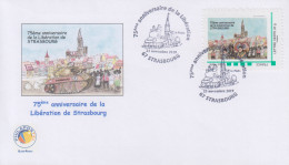 Enveloppe    FRANCE    75éme  Anniversaire   Libération   De   STRASBOURG    2019 - Other & Unclassified