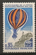 FRANCE 1971 PA 45  POSTE AERIENNE  45 CENTENAIRE DE LA POSTE PAR BALLONS MONTES - 1960-.... Mint/hinged