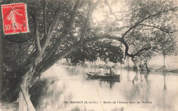 FRANCE - Brunoy (S Et O) - Vue Sur Les Bords De L'Yerres Dans Les Vallées - Barques - Animé - Carte Postale Ancienne - Brunoy