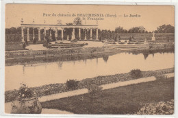 41 DEPT 27 : Parc Du Château De Beaumesnil Le Jardin A La Française : édit. ? - Beaumesnil