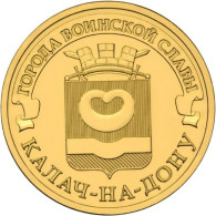 Russia 10 Rubles, 2015 Kalach At Don UC122 - Rusland