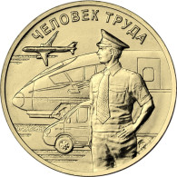 Russia 10 Rubles, 2020 Transport Worker UC1007 - Russland