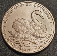 Moldova, Transnistria 1 Ruble, 2018 Swan Did Not Mumbled UC166 - Moldawien (Moldau)