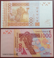 Senegal 1000 Francs, 2023 West African Walt - Stati Dell'Africa Occidentale
