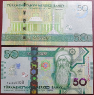 Turkmenistan 50 Manat, 2020 P-46A - Turkménistan