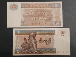 Myanmar (Burma) 5 Kyats, 1996 P-70 - Myanmar