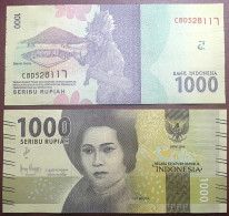 Indonesia 1000 Rupees, 2019 P-154D - Indonésie