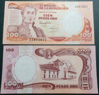 Colombia 100 Pesos, 1990 P-426e.1 - Colombia