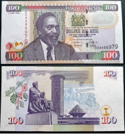 Kenya 100 Shillings, 2005 P-48A - Kenia