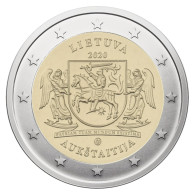 Lithuania 2 Euro, 2020 Aukštaitija - Litauen