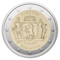 Lithuania 2 Euro, 2019 Zemaitija - Lithuania