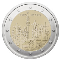 Lithuania 2 Euro, 2020 Crosses Mountain - Lituanie