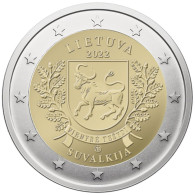 Lithuania 2 Euro, 2022 Suvalkija - Lituanie