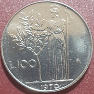 Italy 100 Lire, 1970 KM96.1 - Other & Unclassified