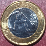 Brazil 1 Real, 2014 RIO Athletics KM687 - Brasile