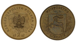 Poland 2 Zlotys, 2004 Lublin Voivodeship Y514 - Pologne