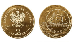 Poland 2 Zlotys, 2005 Sailing Ship On 2 Zl 1936 Y521 - Poland