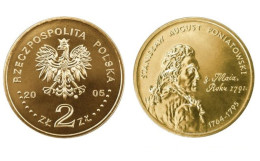 Poland 2 Zlotys, 2005 S. Augustas Poniatowskis Y530 - Polonia