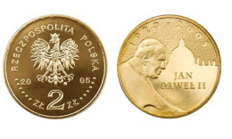 Poland 2 Zlotys, 2005 John Paul II Y525 - Poland