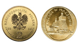 Poland 2 Zlotys, 2006 Church In Haczove Y547 - Pologne