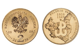 Poland 2 Zlotys, 2009 Underground Poland 70 Y707 - Pologne