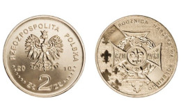 Poland 2 Zlotys, 2010 Polish Scouts 100 Y725 - Poland